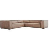 Windsor & Co Sofas Svetlo rjava usnjena kotna zofa (obojestranska) Madame - Windsor & Co Sofas Cene