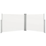 vidaXL Zložljiva stranska tenda krem 100x1000 cm Cene