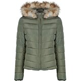 Only Puhovke ONLELLAN QUILTED HOOD JACKET CC OTW Kaki | Shoptok.si