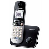Panasonic telefon bežični, DECT, 1,8" LCD zaslon, spikerfon, KX-TG6811FXB | shoptok.hr