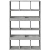 Sobna pregrada boja betona 100x33x156,5 cm konstruirano drvo | shoptok.hr