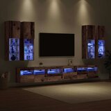  Set omare za televizijo na steni 7 pcs Star les Konstruiran les, (5000112836) | Shoptok.si