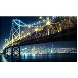  Tapeta - Bay Bridge at night 450x270 | shoptok.hr