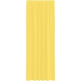 Voile zavjese s džepovima za šipke 2 kom žute Žuta 140 x 260 cm | shoptok.hr