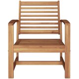  Stolica 2 Komad Smeđa 65 x 60 x 76,5 cm Čvrsto teak drvo | Eponuda.com