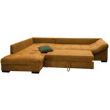 MID.YOU Sedežna Garnitura Alvito, Rjava, Žamet, Ležišče | Shoptok.si