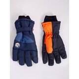 Yoclub Kids's Children'S Winter Ski Gloves REN-0301C-A150 Navy Blue Cene'.'