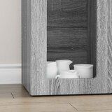  Kreveta Siva Sonoma 59 x 35 x 100,5 cm Konstruirano drvo | Eponuda.com