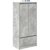 Ormarić s ladicom beton sivi 55,5x34x119,5 cm konstruirano drvo | shoptok.hr