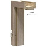 GETADOOR Dovratnik Aperto Cappuccino GA11 (Š x V: 750 x 2.000 mm, Širina zida: 10 cm, DIN lijevo, Srebrni hrast) Cijene