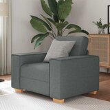 vidaXL Sofa fotelja tamno siva 60 cm tkanina Cijene
