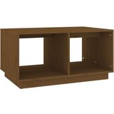  Klubska mizica medeno rjava 80x50x40 cm trdna borovina, (20712351) | Shoptok.si