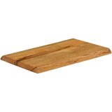 Stolna ploča 50x40x2,5 cm od masivnog drva manga sa živim rubom | Eponuda.com
