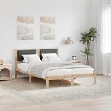  Konstrukcija postelje z vzglavjem Temno siva 150 x 200 cm, (5000101398) | Shoptok.si