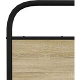 vidaXL Metalni okvir kreveta bez madraca boja hrasta sonome 140x190 cm | shoptok.hr