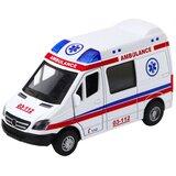  Metalno vozilo hitne pomoći za igru 1:32 - bijeli | Shoptok.si