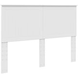  Konstrukcija postelje Bela 140 x 200 cm Masivno borovo les, (5000103516) | Shoptok.si