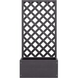  Cvetlično korito z mrežo 65x30x135 cm WPC, (20758810) | Shoptok.si