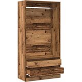  Ormar boja staro drvo 100 x 50 x 200 cm od konstruiranog drva | shoptok.hr