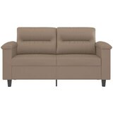  Dvosjed od tkanine boja cappuccina 120 cm od umjetne kože | shoptok.hr