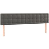  Box spring postelja z vzmetnico temno siva 200x200 cm žamet, (20789980) | Shoptok.si