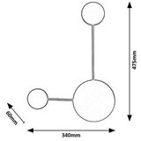 Rabalux Zidne svjetiljke - Amadeo | shoptok.hr