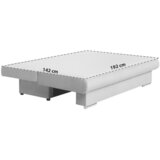 P & B ZOFA S POSTELJNO FUNKCIJO, temno siva tekstil, leseni material | Shoptok.si