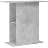  Stalak za akvarij boja betona 75x36x72,5 cm konstruiranog drva | shoptok.hr