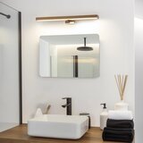  Brilagi-LED Kupatilsko osvetljenje za ogledalo WOODY MIRROR LED/12W/230V IP44 hrast/hrom | Eponuda.com
