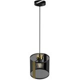  Luster na kablu KAGA 1xE27/60W/230V crna/zlatna | Eponuda.com