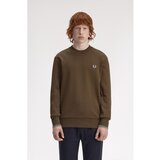 Fred Perry Puloverji Fp Crew Neck Sweatshirt Kostanjeva Cene
