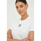 Puma Kratka majica ženski, bela barva