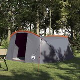  Tunelski šator za 4 osobe Siva i narančasta 318 x 275 x 140 cm | Eponuda.com