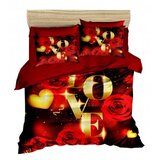 Lessentiel Maison set posteljine 158, 160x220cm, crvena | Eponuda.ba