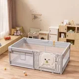 Ogradica za bebe sa vratancima PLAYTIME 120*180 cm