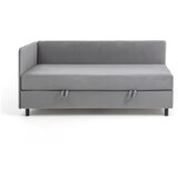 Bonami Selection Siva oblazinjena postelja s prostorom za shranjevanje z vzmetnico 120x200 cm Avela – | Shoptok.si