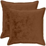  Presvlaka za jastuk 2 pcs HOUTEN Svijetlosmeđa 55 x 55 cm Slike