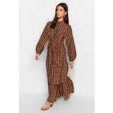 Trendyol Dress - Brown - Basic | shoptok.hr