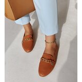 Gemre Scaletta chain loafers warm brown | shoptok.hr