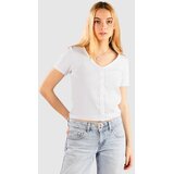 Levi's Muse T-shirt white + rib Cene