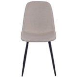 XXXL Stol Mona, Bež, Črne Noge | Shoptok.si
