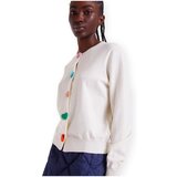 Compania Fantastica COMPAÑIA FANTÁSTICA Cardigan 10320 - Ecru Bež | shoptok.hr