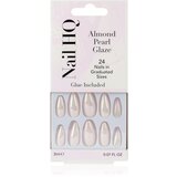 Nail HQ Almond umetni nohti Pearl Glaze 24 kos | Shoptok.si