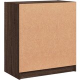  Bočni ormarić sa staklenim vratima boja hrasta 68x37x75 5 cm | shoptok.hr