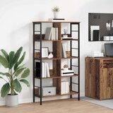 vidaXL Polica Staro drvo 82 x 32 x 144,5 cm Konstruirano drvo | shoptok.hr