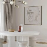  Slika - Frida Kahlo – Portrait of Nacho Aguirre 40x40 U prirodnom drvenom okviru | shoptok.hr
