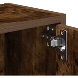 vidaXL Knjižna omara dimljeni hrast 40x24x77 cm inženirski les | Shoptok.si