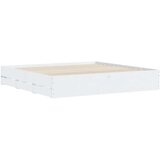 vidaXL Okvir kreveta s ladicama bijeli 160 x 200 cm konstruirano drvo | shoptok.hr