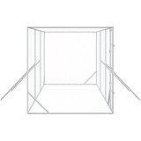  kavez za pse srebrni 6 x 2 x 2 m od pocinčanog čelika | shoptok.hr