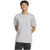 Adidas Majice s kratkimi rokavi Tech Linear Graphic Siva | Shoptok.si